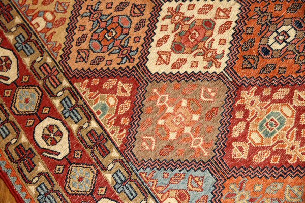 キリムイラン直輸入トップクオリティー35854,サイズ:188x123cm(フサ含まず)