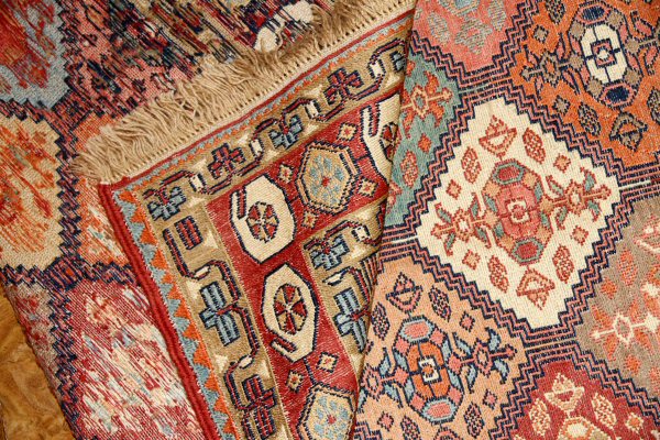 キリムイラン直輸入トップクオリティー35854,サイズ:188x123cm(フサ含まず)