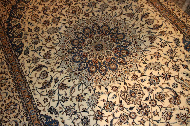 高級ナイン6ラリビングジュウタン6660、サイズ:312x205cm(フサ含まず)