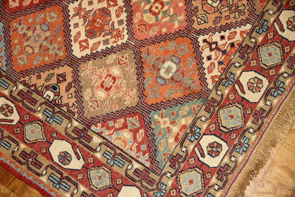 キリムイラン直輸入トップクオリティー35854,サイズ:188x123cm(フサ含まず)