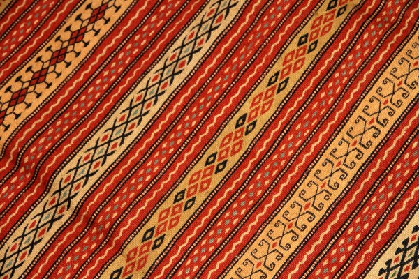 イランのペルシャキリムカラート産地ラグ4448,サイズ:205x145 CM