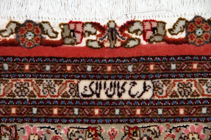 medallion design persian carpet マヒラグ50151、ペルシャ 絨毯 工房:KAMALOLMOLK、サイズ:202x151cm(フサ含まず)