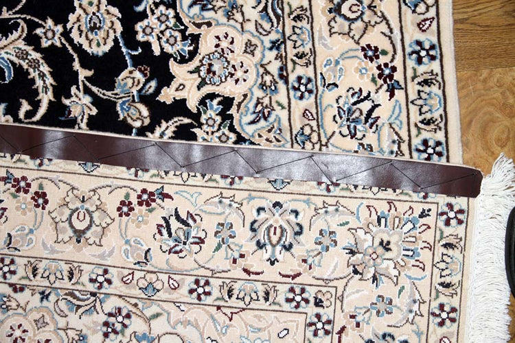 ペルシャ絨毯ナイン、おしゃれなセンターラグ34435、サイズ:201x156 CM