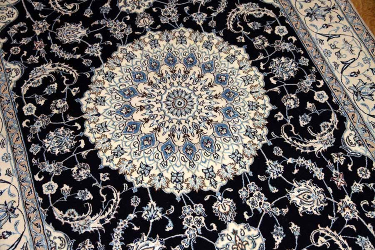 高品質有名工房 HABIBIYAN 、ペルシャ絨毯ナイン35237、サイズ:218x13、