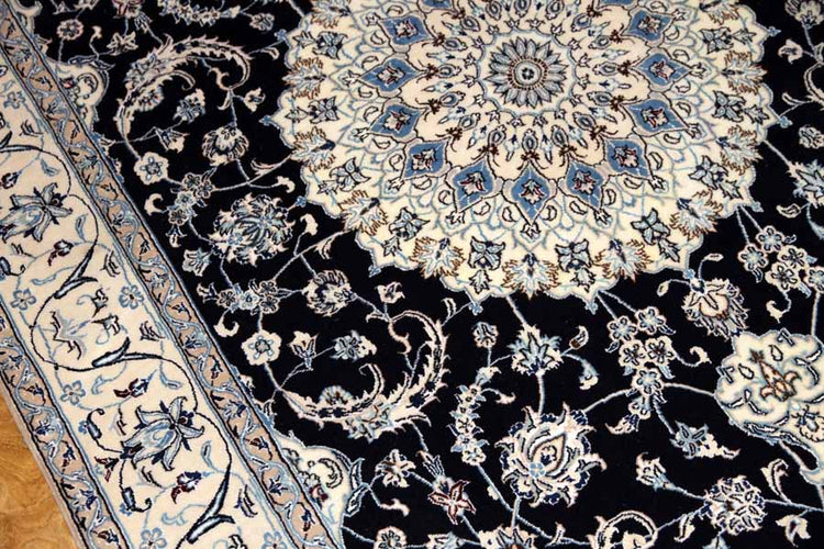 高品質有名工房 HABIBIYAN 、ペルシャ絨毯ナイン35237、サイズ:218x13、