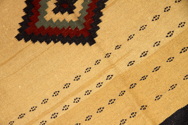 正方形ソフレキリムのおしゃれインテリア12013,サイズ:152x138cm(フサ含まず)