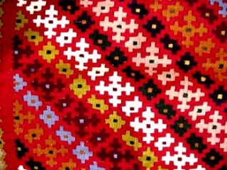 非常に細かい織り方高品質キリム327000