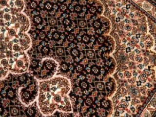 マヒデザインタブリーズ産地ペルシャ絨毯21824