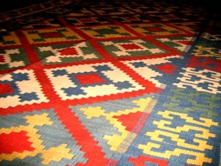 キリムキングサイズのリビングシラズ191000