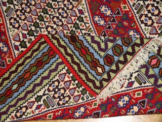 おしゃれインテリアキリムセンターラグ5506