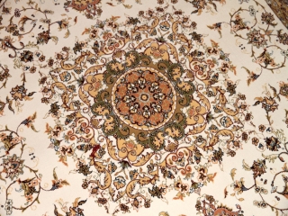 最高級イラン機械織りカーペットラグ990015