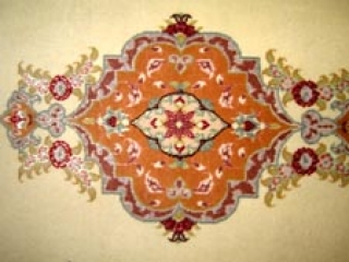 ペルシャ絨毯の玄関マットタブリーズ33084