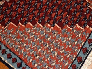 キリムセネのイラン直輸入珍しい色147000