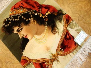 タペストリーペルシャ絨毯タブリーズ49119