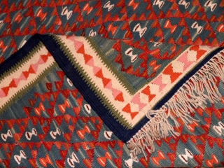 細かい模様のセネキリムセンターマット136000