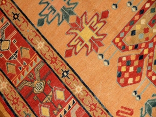 最高級トップクラス手織りペルシャキリム35880