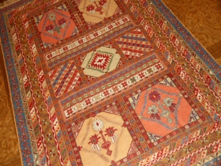 最高級手織りペルシャキリムシルジャン35543