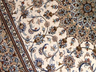 シルクジュウタンペルシャカシャーン、メダリオンデザイン47083