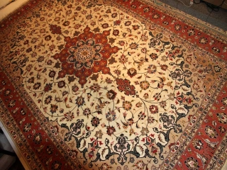 高品質ペルシャ絨毯タブリズリビング39064