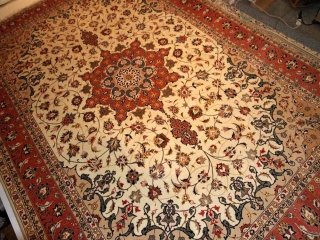 高品質ペルシャ絨毯タブリズリビング39064
