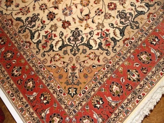 高品質ペルシャ絨毯タブリズリビング39064