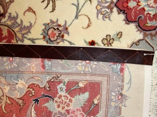 リビングサイズカーペット手織りペルシャ55392