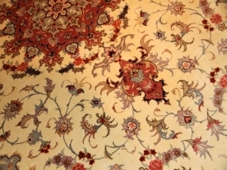 リビングサイズカーペット手織りペルシャ55392