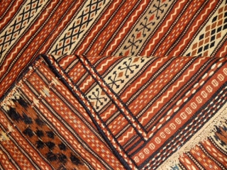 イラン直輸入カラートキリムのソファー前4438