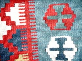 キリムスタイルは廊下敷きシラズ153000