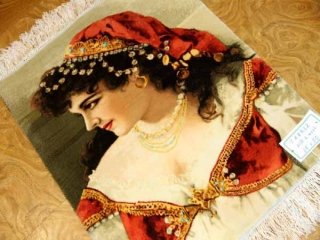 タペストリーペルシャ絨毯タブリーズ49119