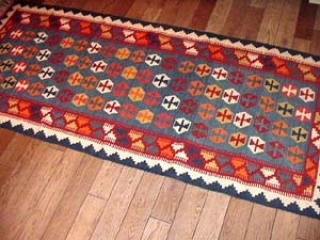 キリムスタイルは廊下敷きシラズ153000