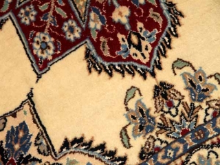正方形ナイン手織りペルシャ絨毯49999-13003