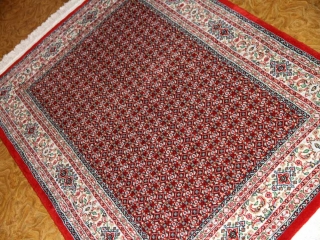 手織りペルシャ絨毯イラン製ムード産地センターラグサイズ188698