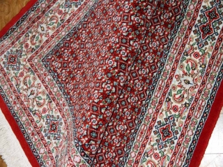 手織りペルシャ絨毯イラン製ムード産地センターラグサイズ188698