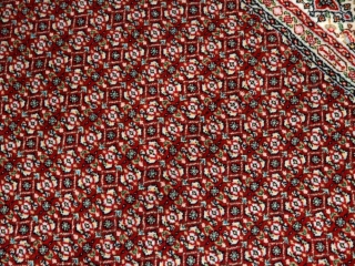 手織りペルシャ絨毯イラン製ムード産地センターラグサイズ188698