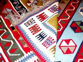 高級キリムシラズ産地、柔らかいキリム360000