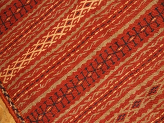 マンション玄関マット手織りキリムウール46473