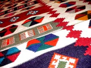 キリムカラフル高品質細かい織り方50000