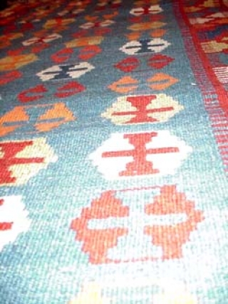 キリムスタイルは廊下敷きシラズ153000