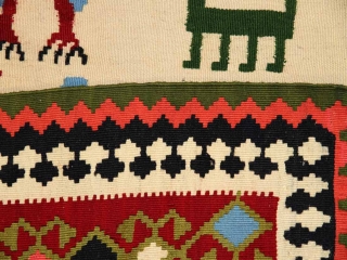 キリムビッグサイズシラズ産地の細かい織り方990001