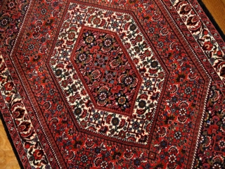 ビジャールの手織りペルシャ絨毯玄関マットウール188385