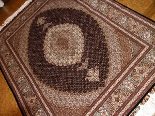 メダリオンマヒデザイン細かい模様タブリーズ57053