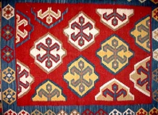 キリムラグ正方形激安キリムウール205000