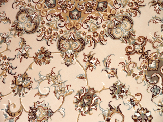 イラン輸入機械織りラグのペルシャ模様770017