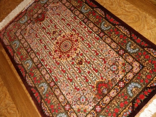 ラジャビヤン工房最高級バラデザインシルク56065