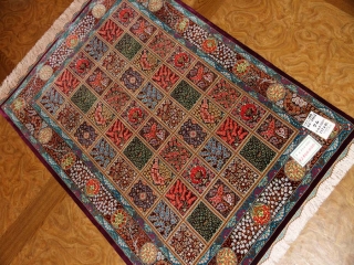 とてもカラフルなヘシティー模様高級シルク57012