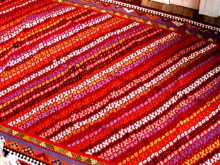 非常に細かい織り方高品質キリム327000