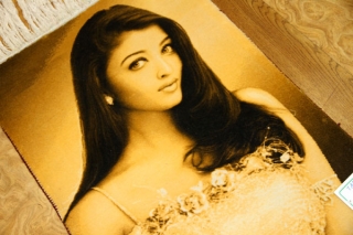 タペストリーペルシャ絨毯タブリーズ49117