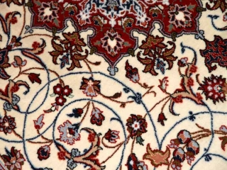 イスファハンペルシャ絨毯イラン製ラグ50146