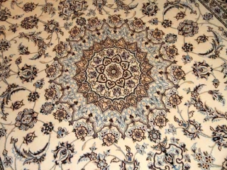 明るい絨毯ペルシャリビング手織りカーペット49147